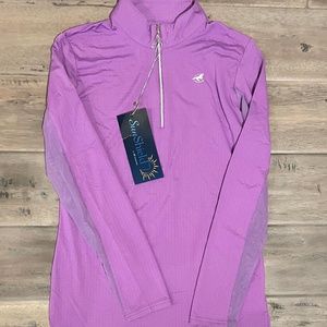 TAGS ON!!  SmartPak Sunshield Sun Shirt, Violet